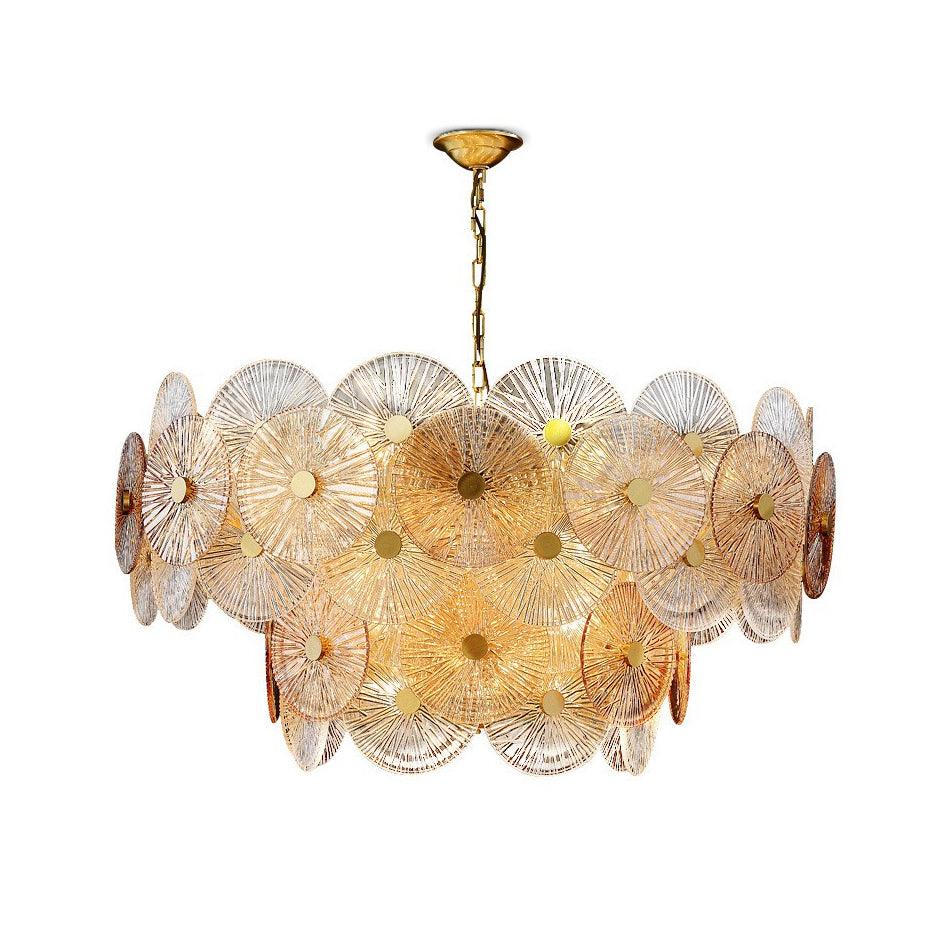 Liororiel Kronleuchter aus Glas