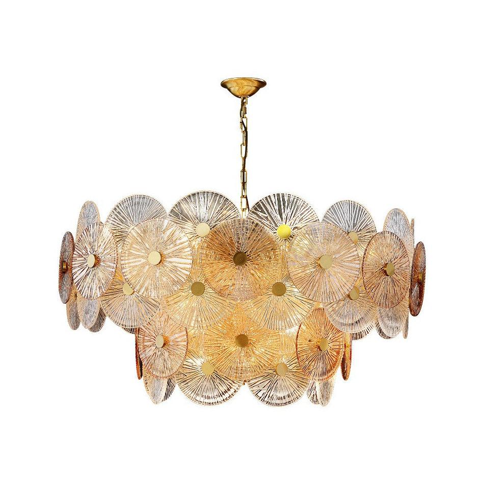 Liororiel Kronleuchter aus Glas