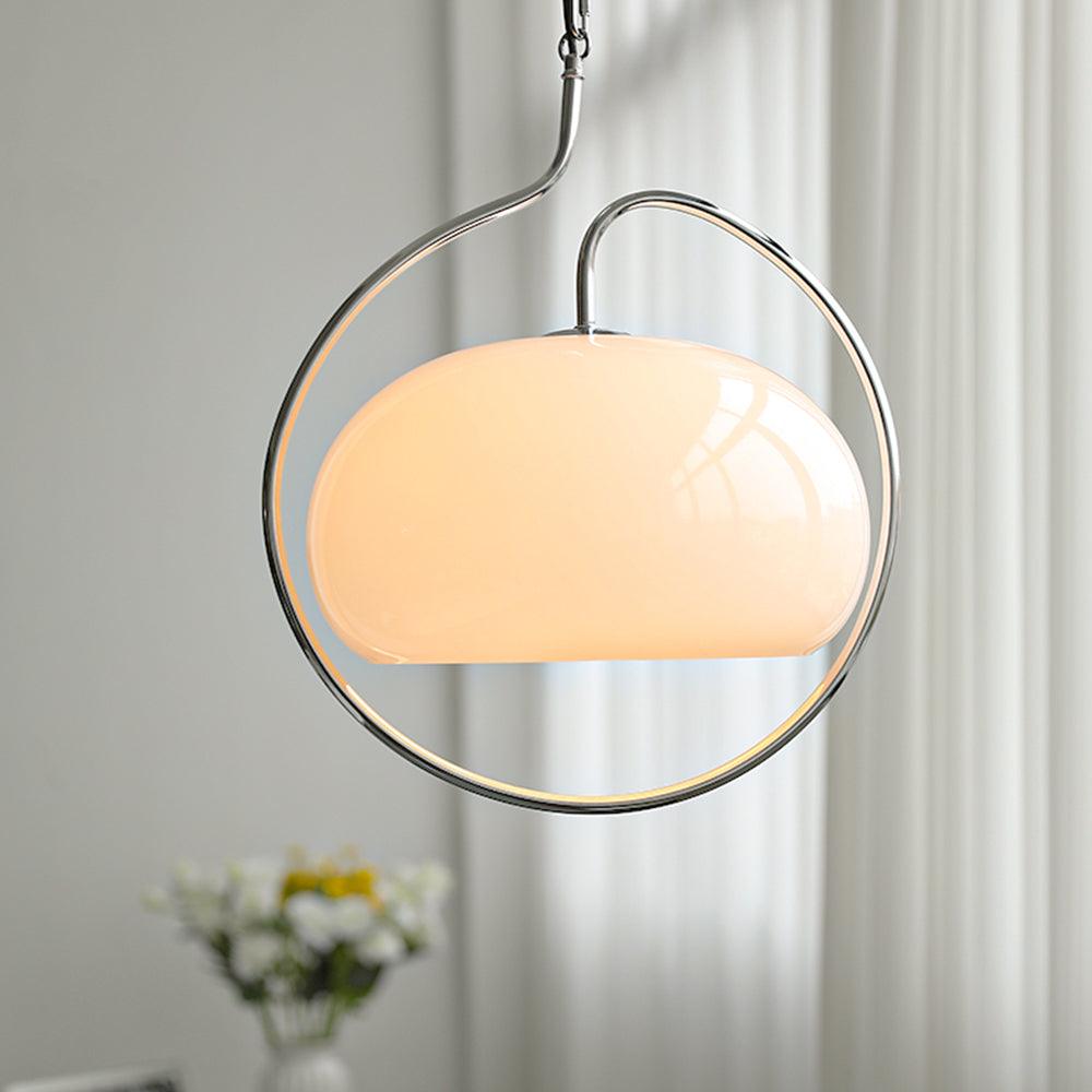Xune Pendelleuchte aus Glas im Retro-Stil