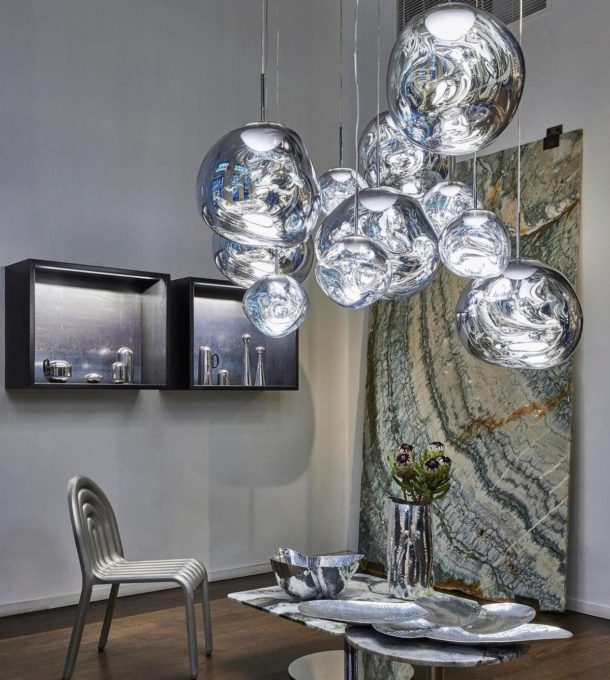Lumora Pendelleuchte Irregular Cluster Sculptural