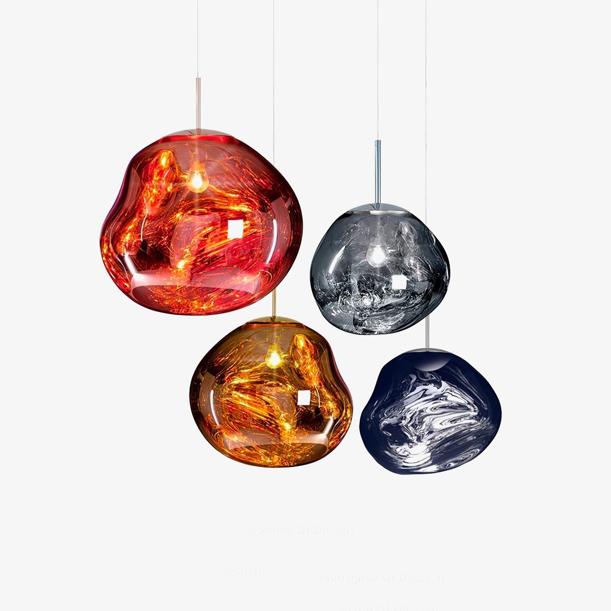 Lumora Pendelleuchte Irregular Cluster Sculptural