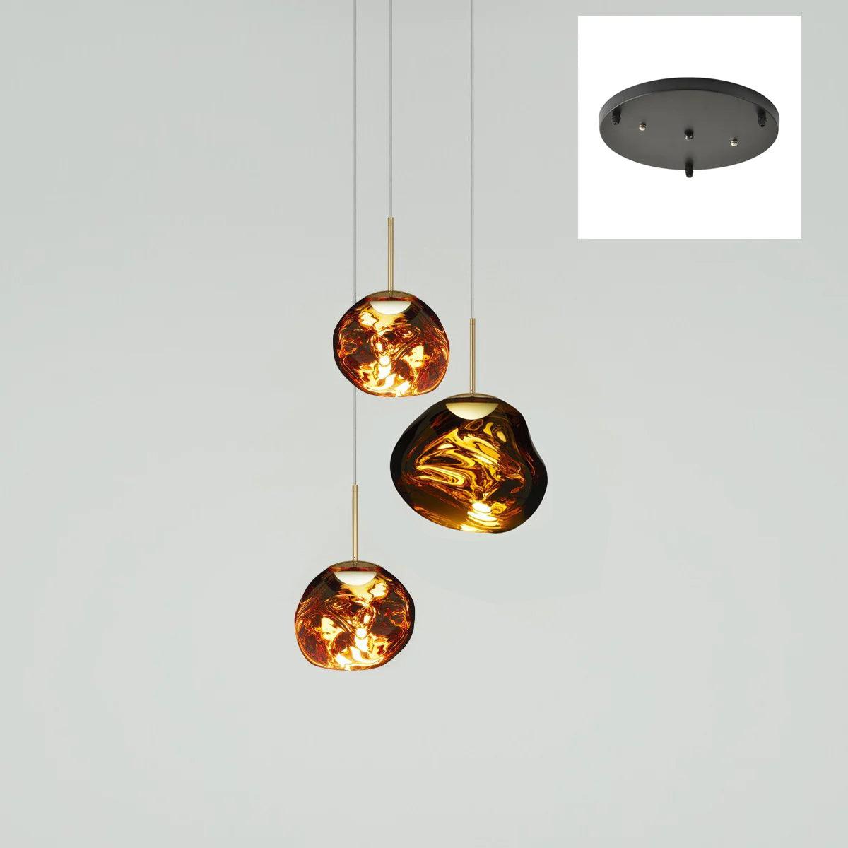 Lumora Pendelleuchte Irregular Cluster Sculptural