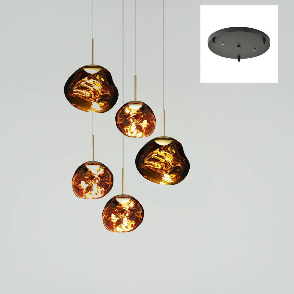 Lumora Pendelleuchte Irregular Cluster Sculptural
