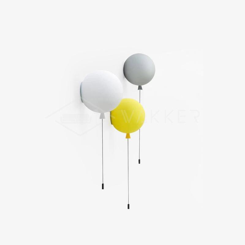 Kiri Cheerful Balloon Dream Kunststoff-Wandleuchte