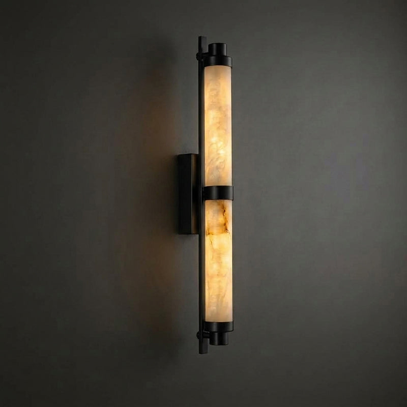 Brambleford Alabaster-Wandleuchte