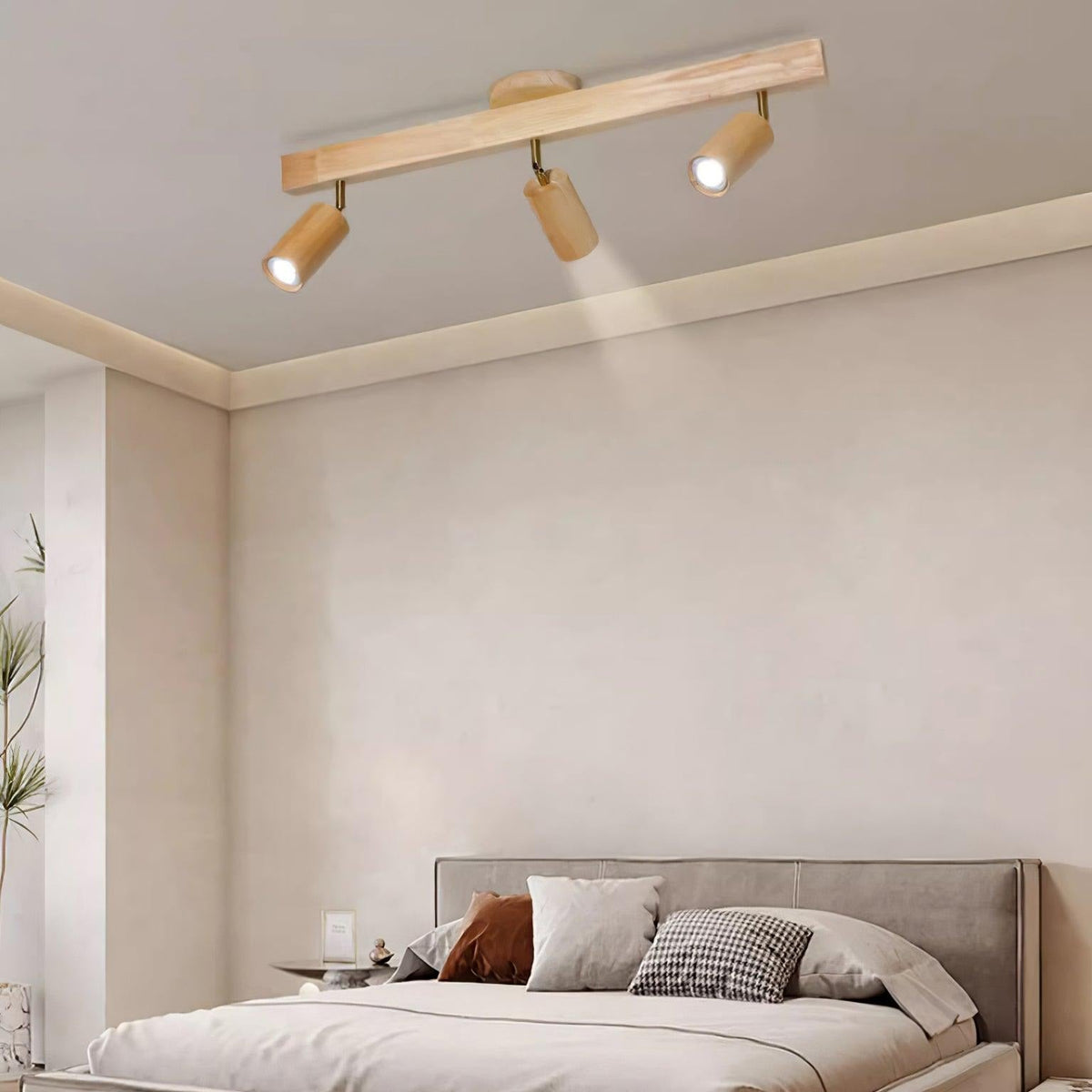Veril Deckenstrahler Holz