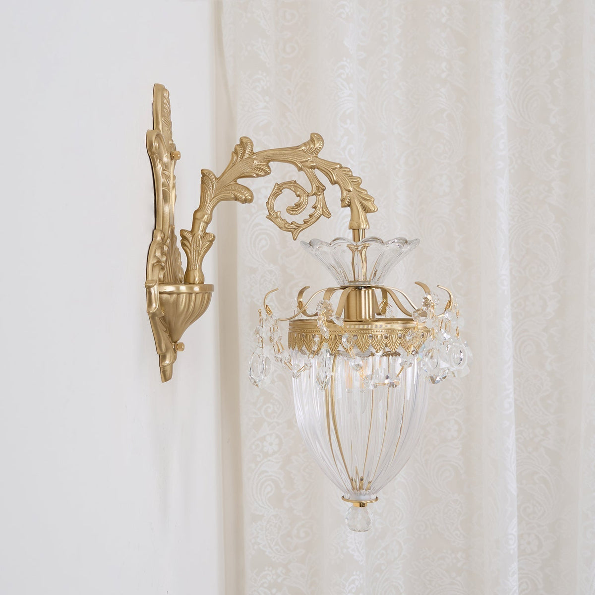 Vireon Wandleuchte Gold Doppel-Wandleuchte modern zeitgenössisch