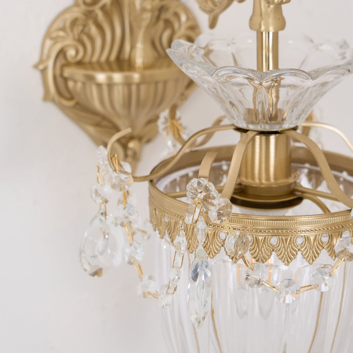 Vireon Wandleuchte Gold Doppel-Wandleuchte modern zeitgenössisch