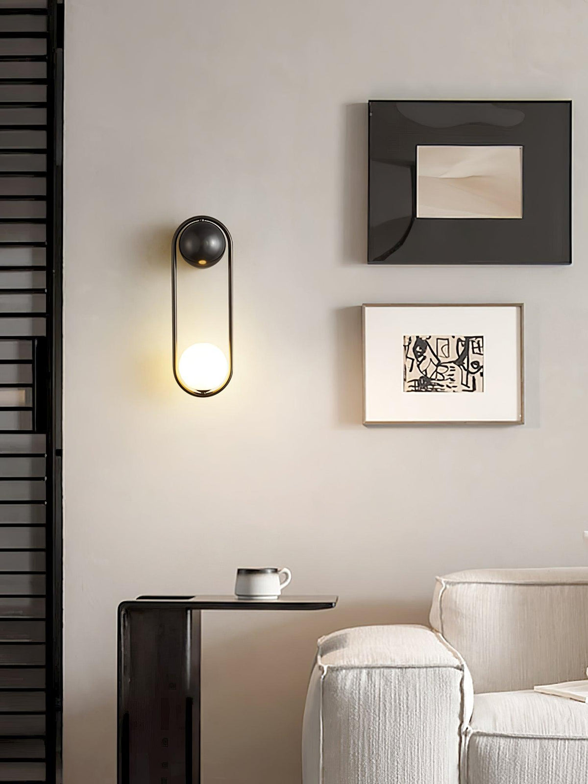 Solarine Radiain Messing Minimalistische Wandleuchte