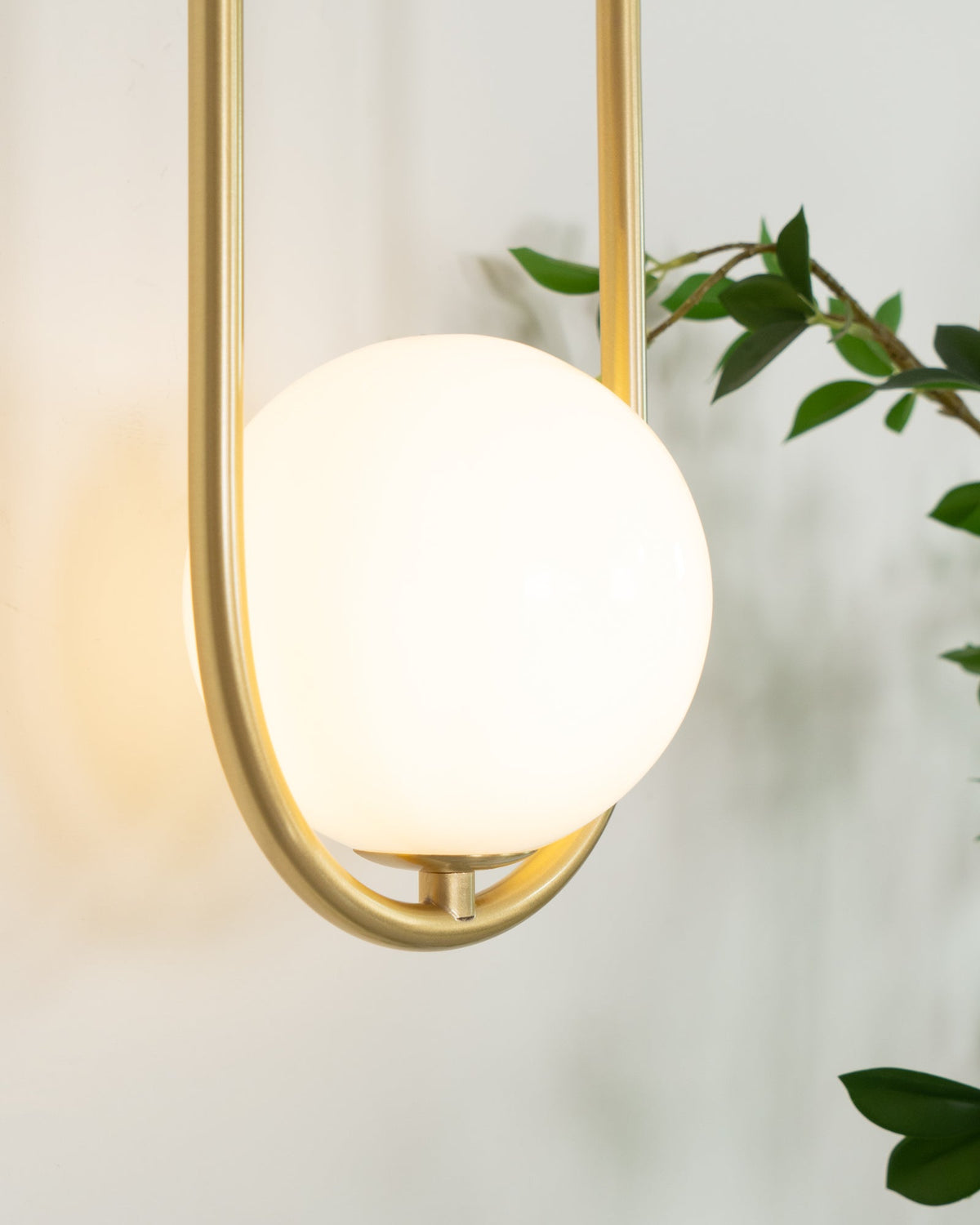Solarine Radiain Messing Minimalistische Wandleuchte