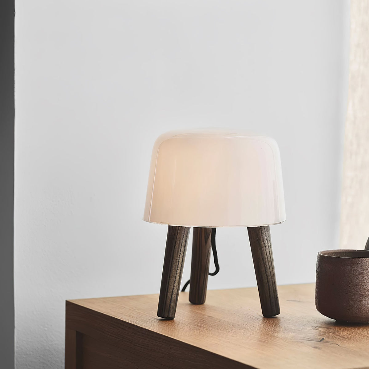 GlowPod Tischleuchte aus Holz