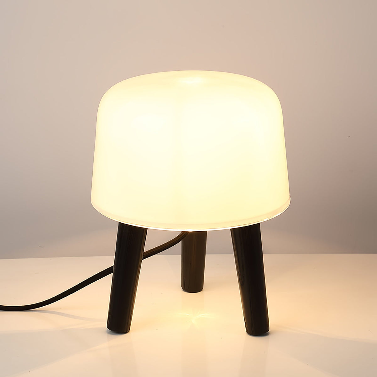 GlowPod Tischleuchte aus Holz