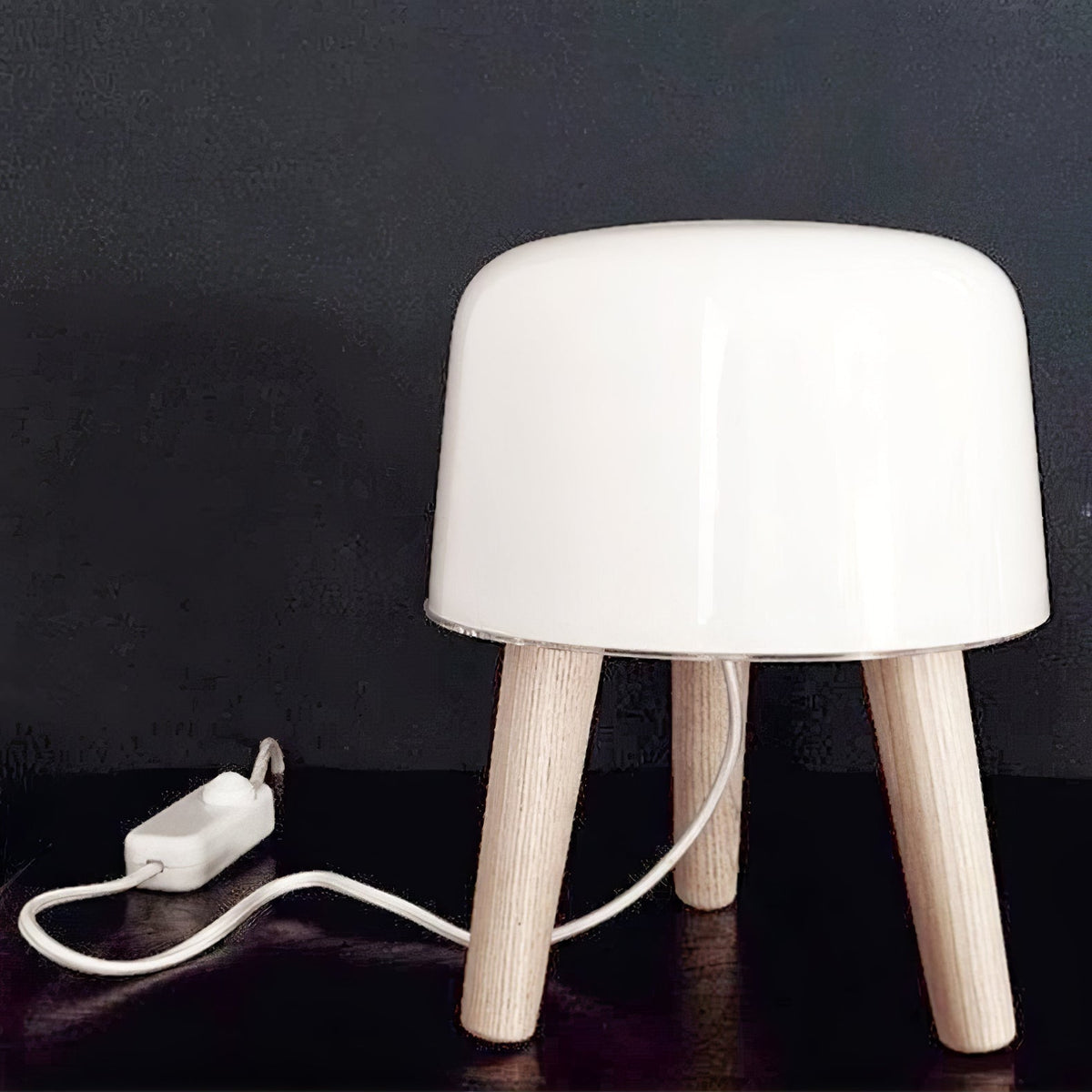 GlowPod Tischleuchte aus Holz