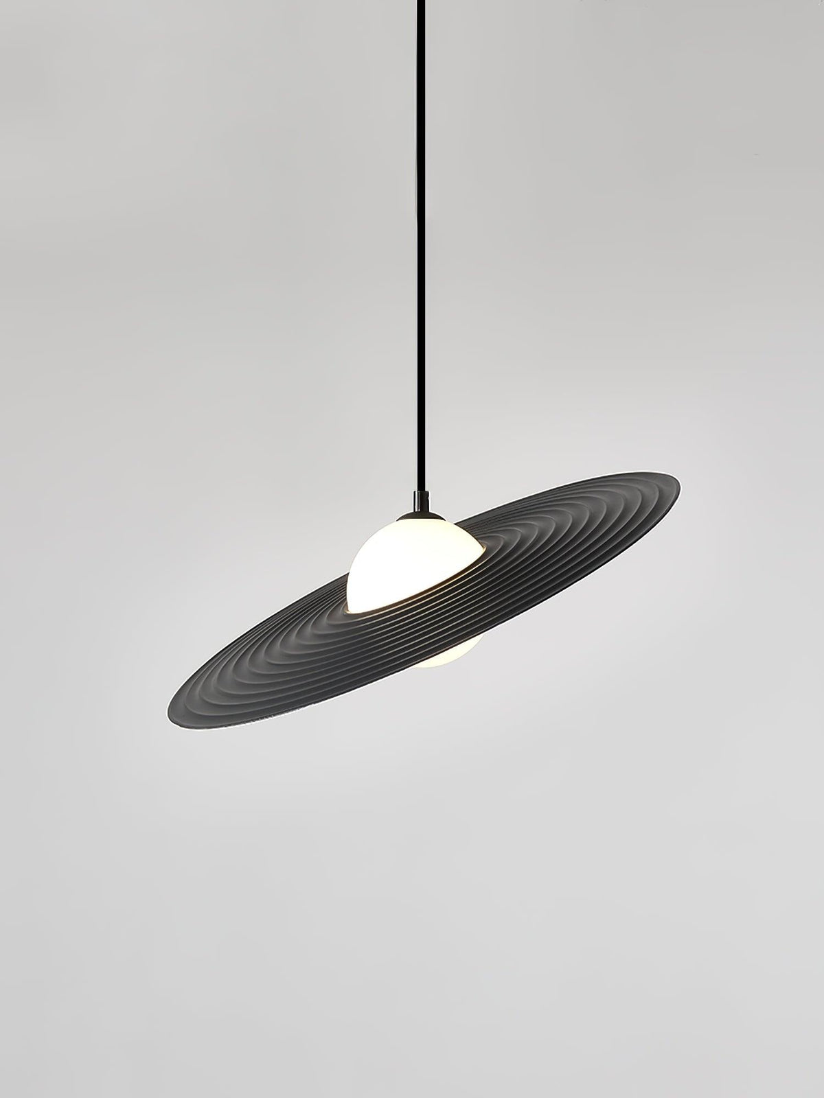 Viraalise Pendelleuchte PE LED-Platte Weiß und Schwarz
