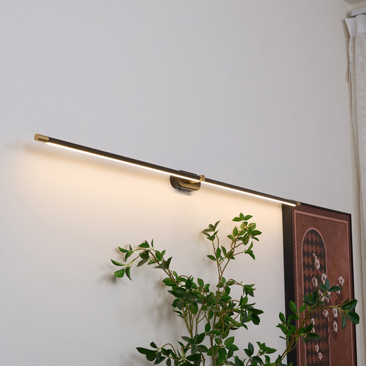 Selisira Wandleuchte Minimalistisch Linear mit wiederaufladbarem Akku