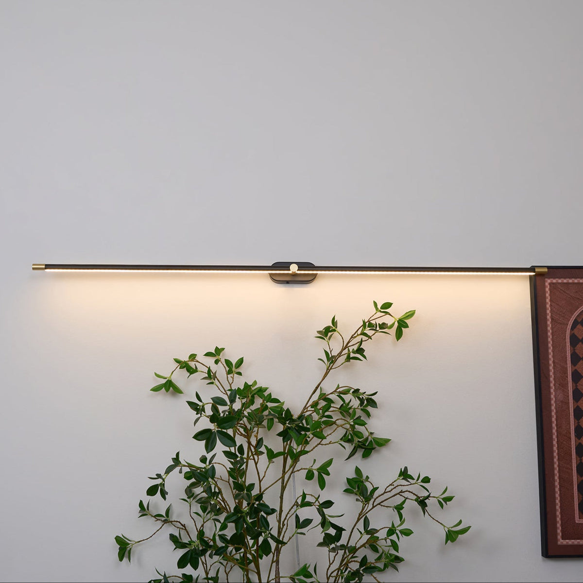 Selisira Wandleuchte Minimalistisch Linear mit wiederaufladbarem Akku