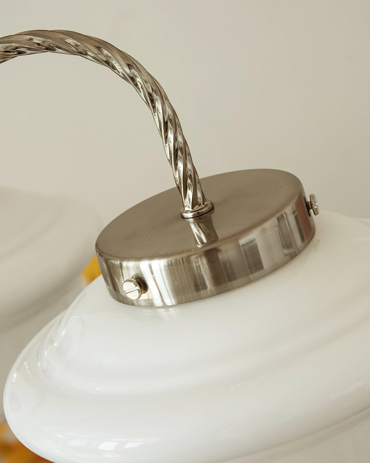 Curinel Vintage Chrom-Glas Kronleuchter