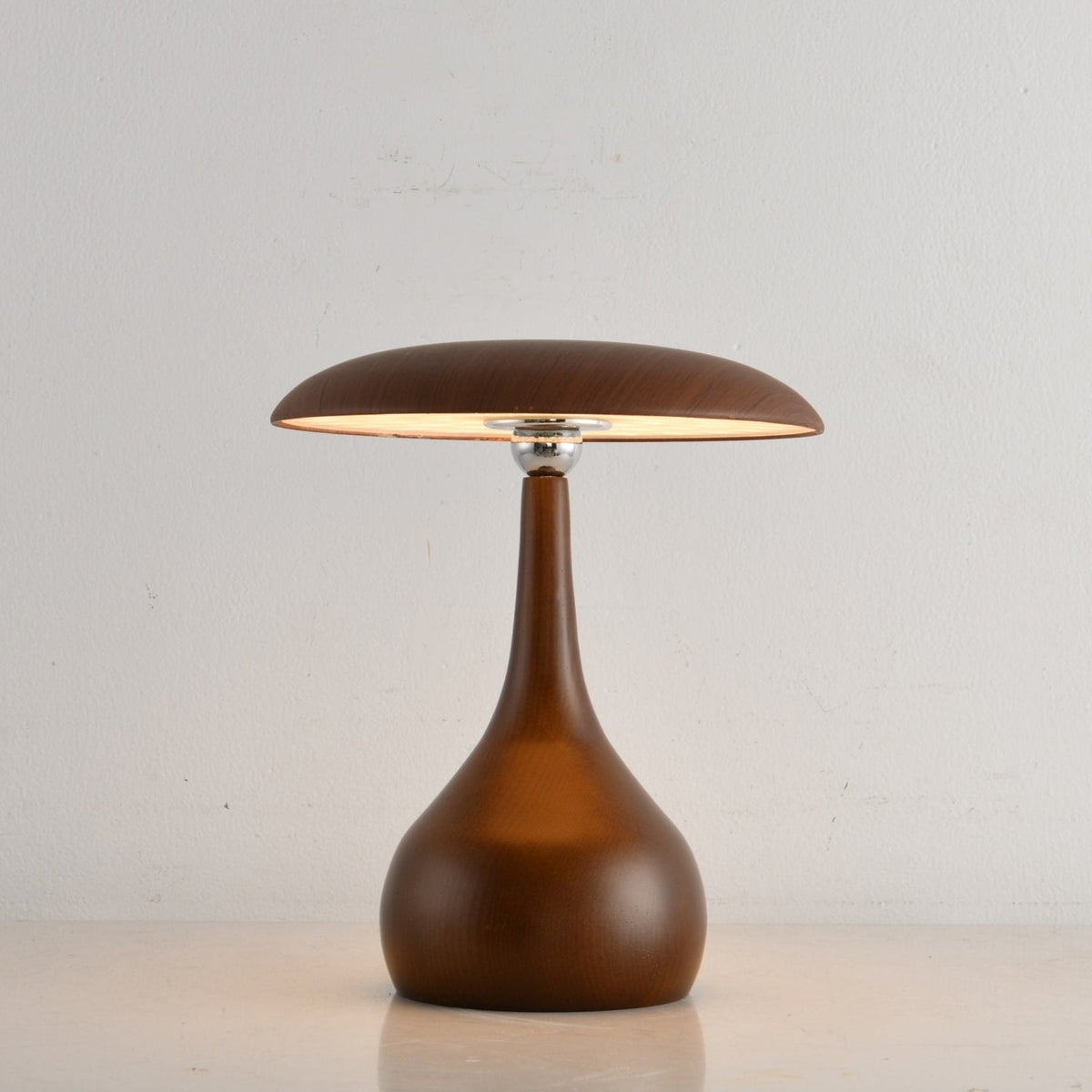Orbis Vintage Holz Tischleuchte