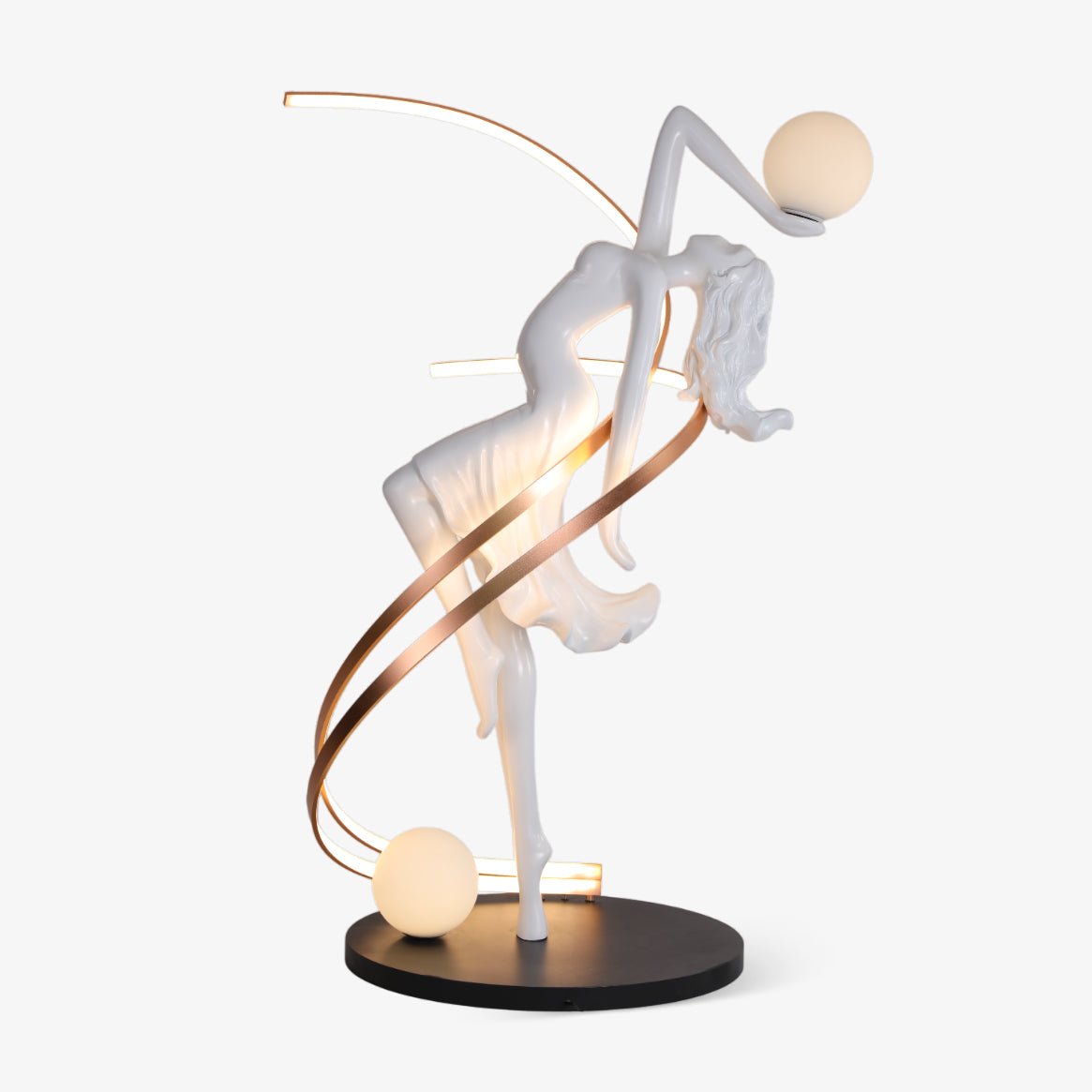Mirorelia Stehleuchte Göttinnenstatue Elegant