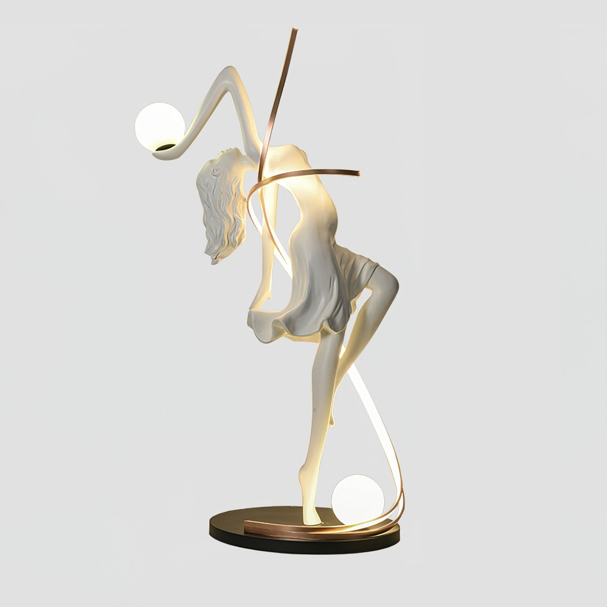 Mirorelia Stehleuchte Göttinnenstatue Elegant