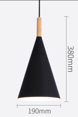 Arisha Modern LEDPendelleuchte Farbig Schlaf/Wohnzimmer Holz