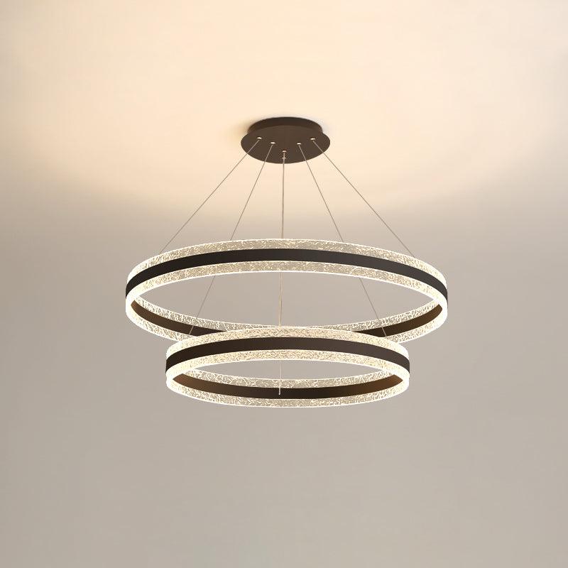 Aroxen Pendelleuchte modern LED Kreisschirme