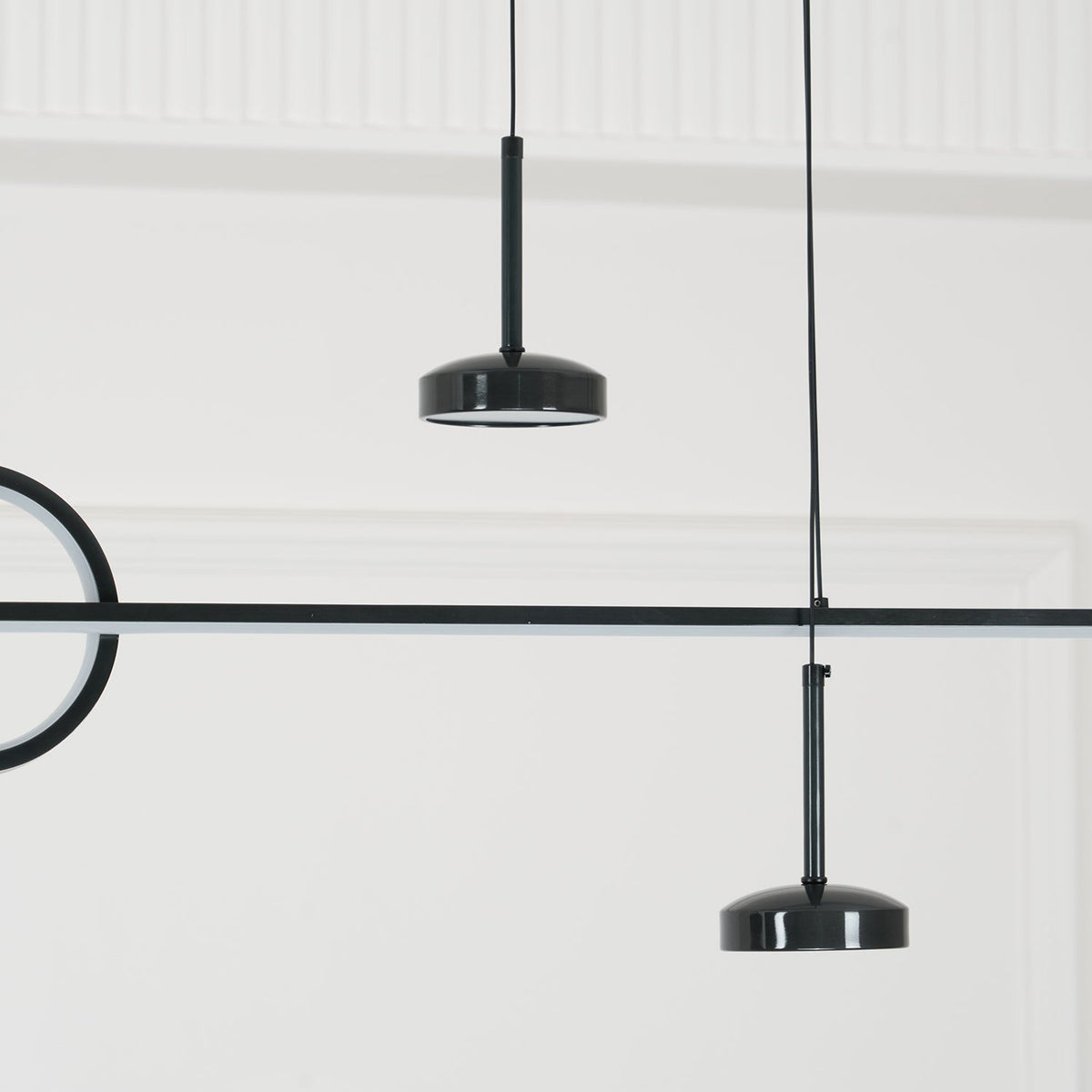 Tildas Pendelleuchte Geometrischer Ring Minimalistisch