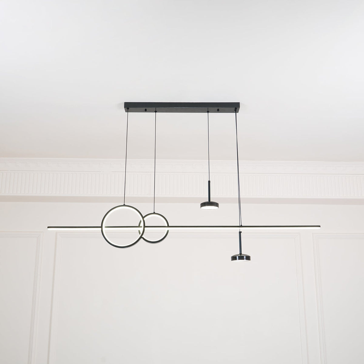 Tildas Pendelleuchte Geometrischer Ring Minimalistisch