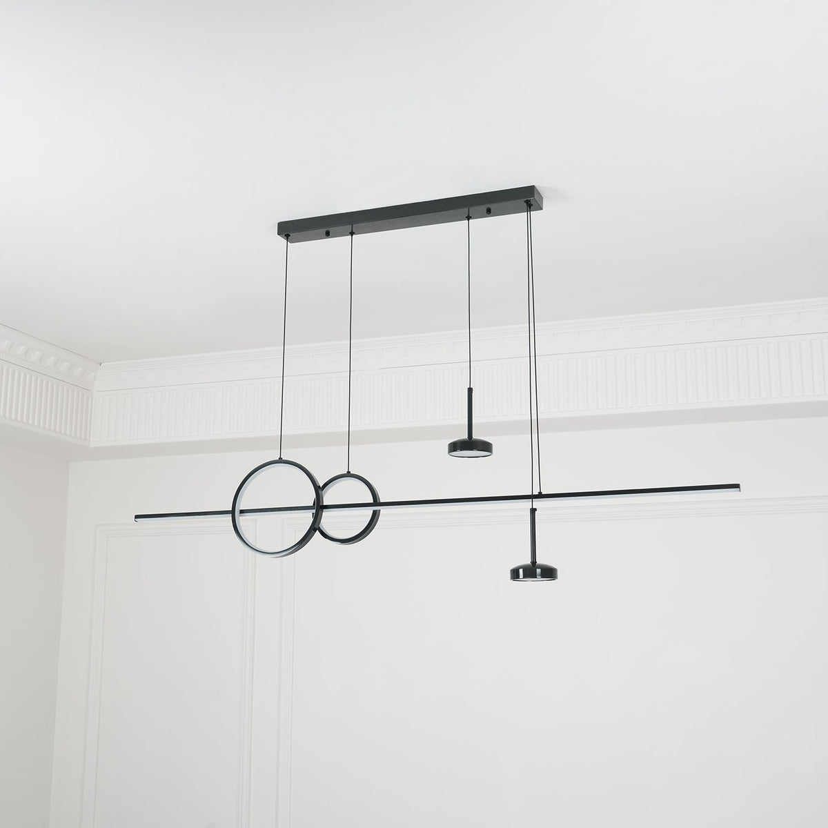 Tildas Pendelleuchte Geometrischer Ring Minimalistisch