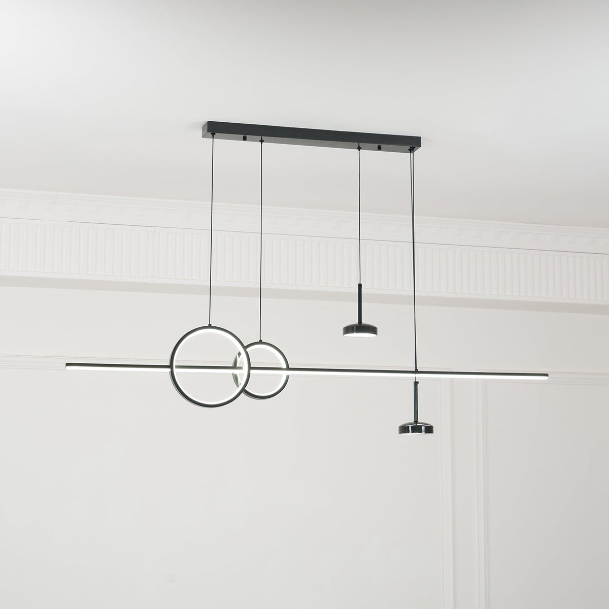 Tildas Pendelleuchte Geometrischer Ring Minimalistisch
