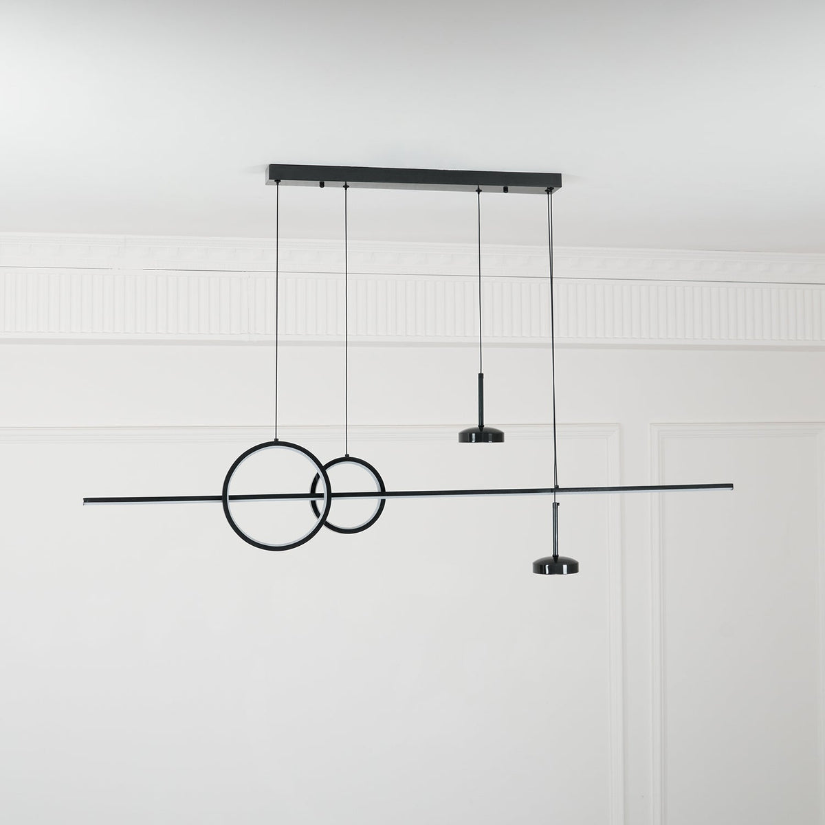 Tildas Pendelleuchte Geometrischer Ring Minimalistisch