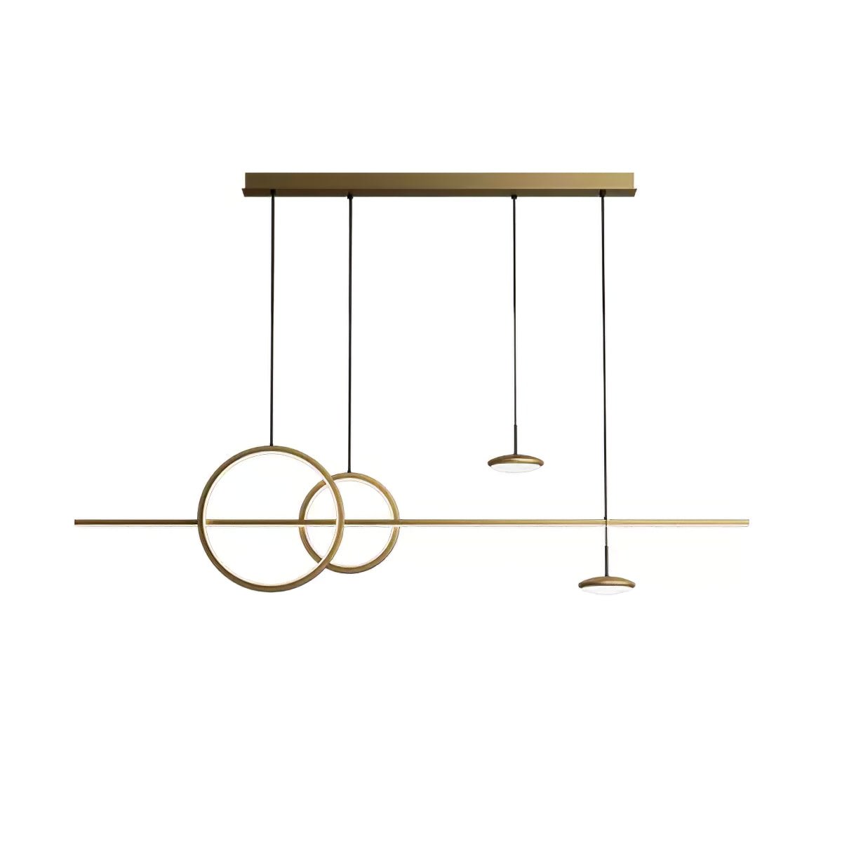 Tildas Pendelleuchte Geometrischer Ring Minimalistisch