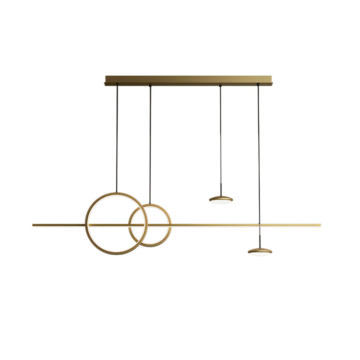 Tildas Pendelleuchte Geometrischer Ring Minimalistisch