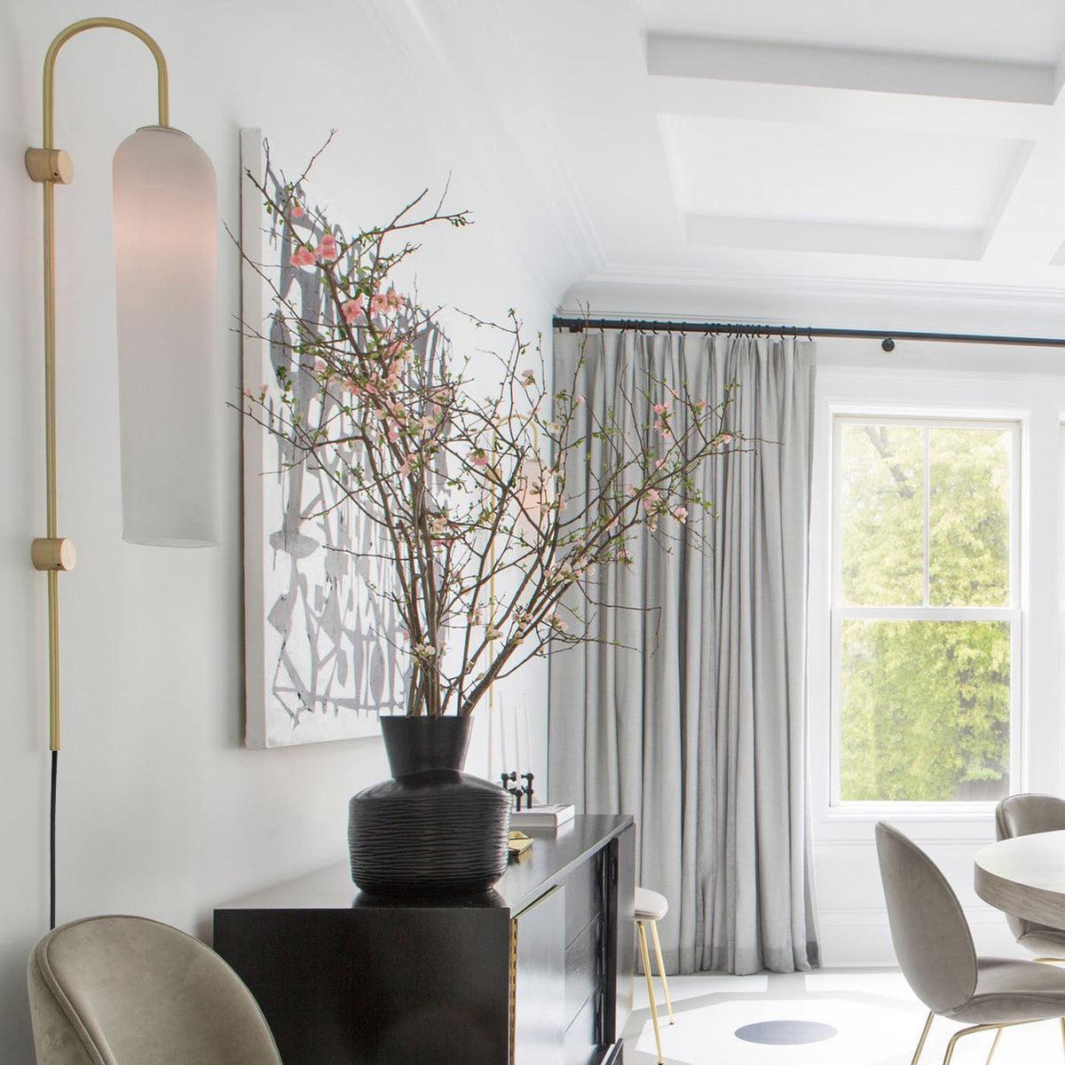 Talor Moderne Glas-Wandleuchte