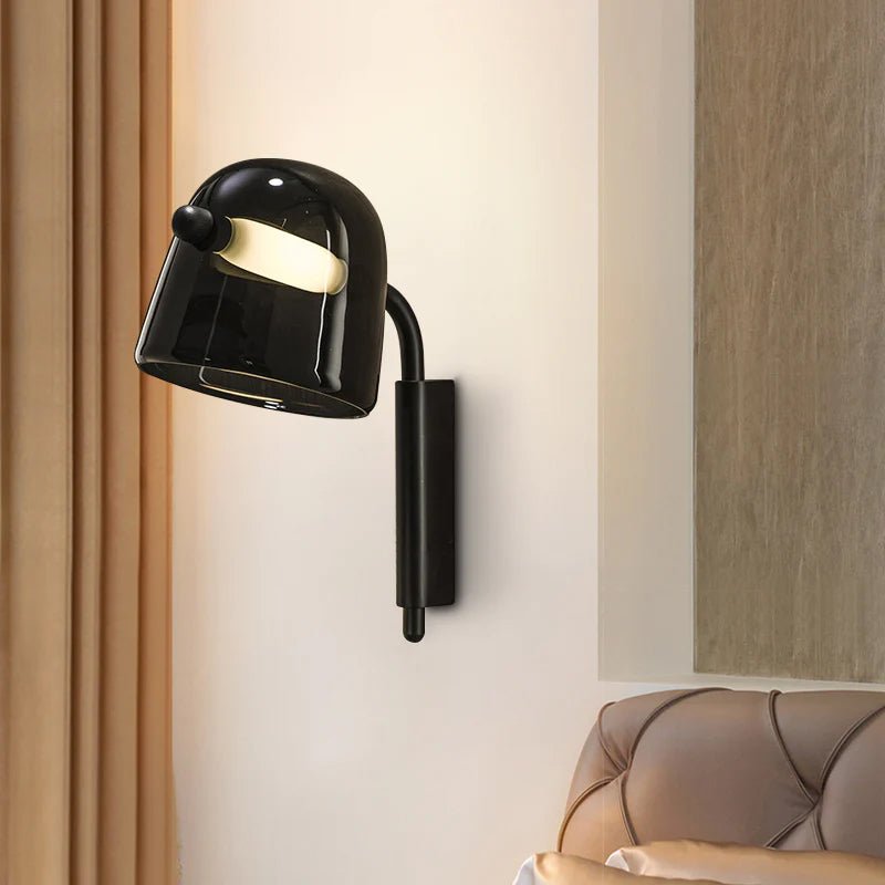 Penumbra Premium zeitgenössische Kunstglas-Wandleuchte