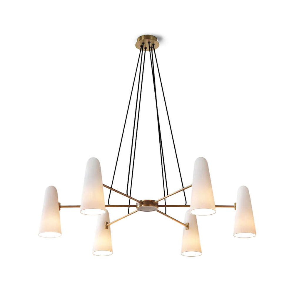 Artemis Chandelier Cone-Shaped