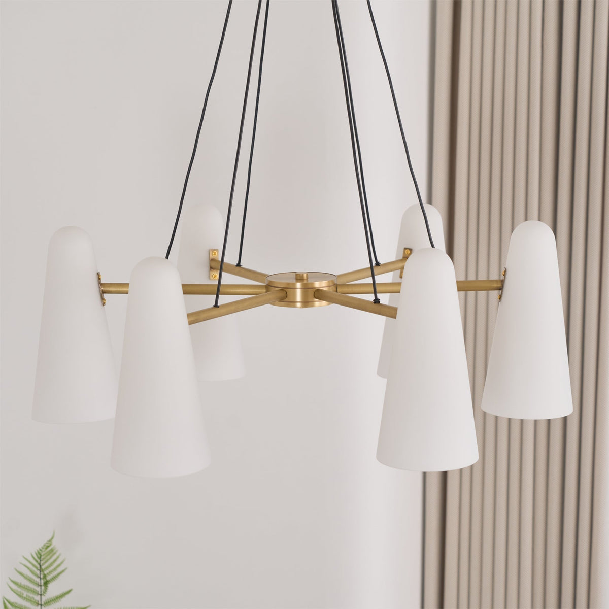 Artemis Chandelier Cone-Shaped