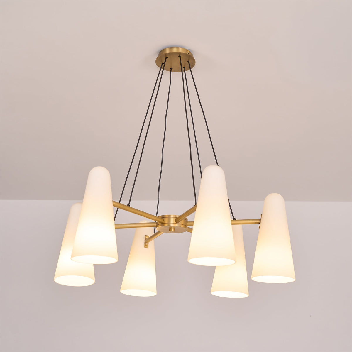 Artemis Chandelier Cone-Shaped