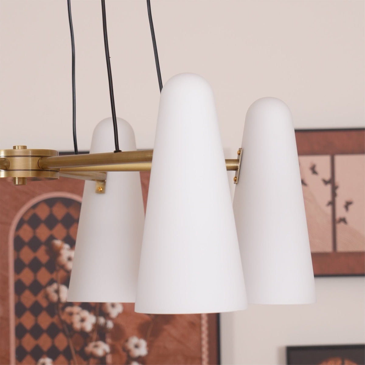 Artemis Chandelier Cone-Shaped