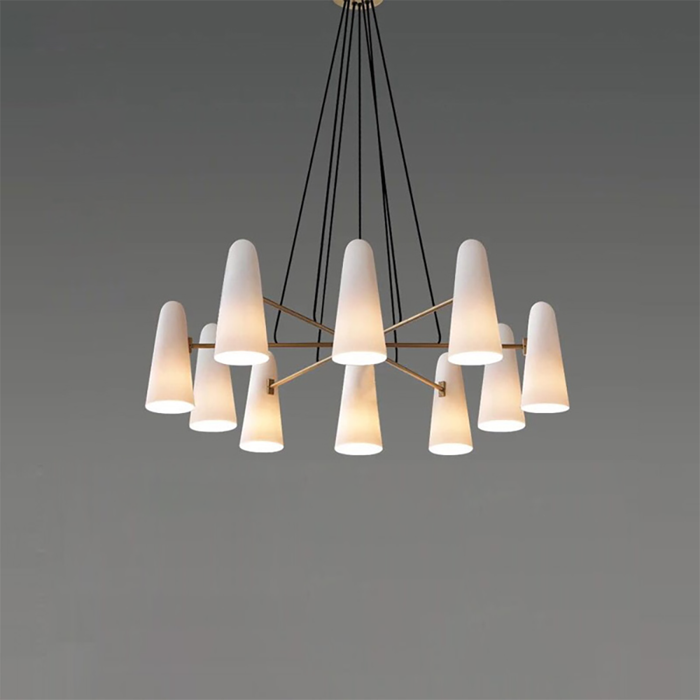 Artemis Chandelier Cone-Shaped