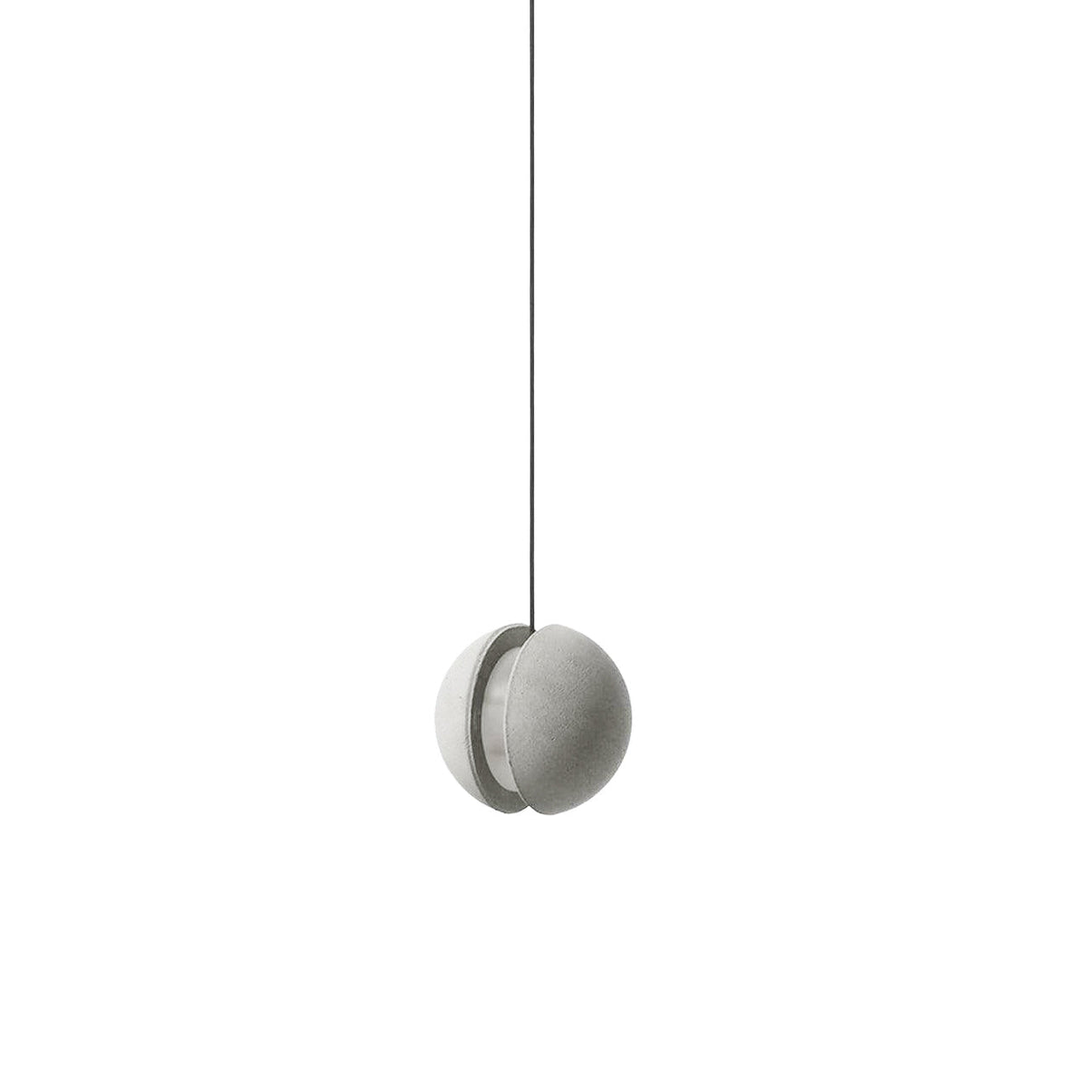 Umi Pendelleuchte aus Beton Kugel Mond Minimalistisch