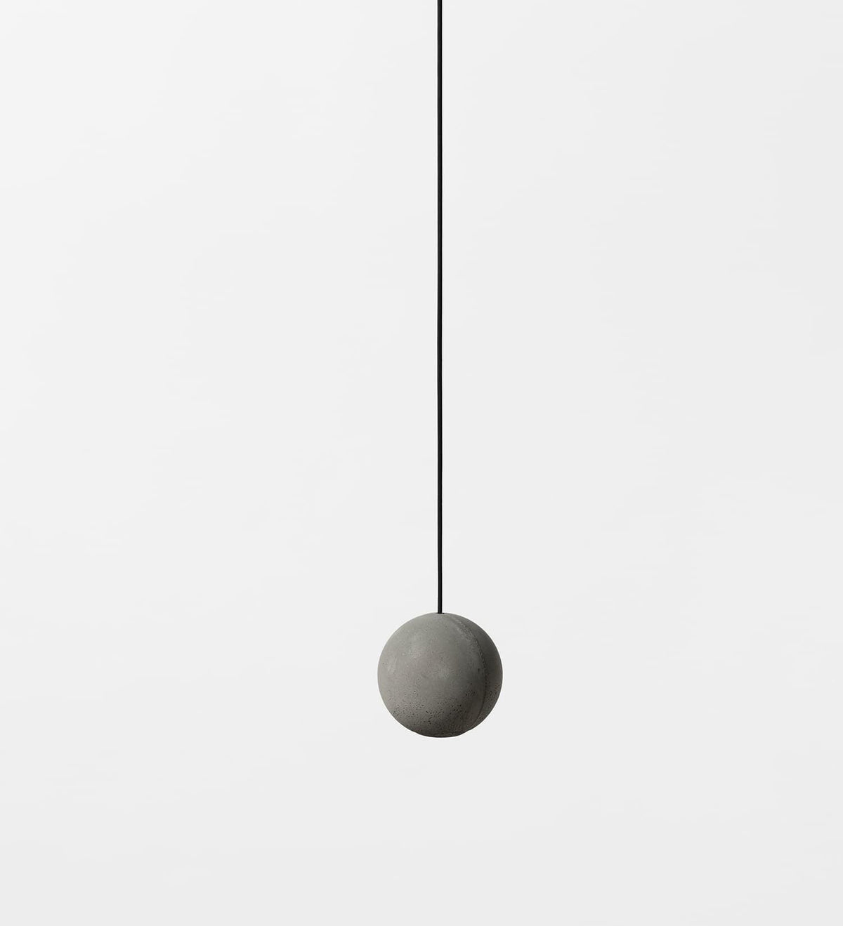 Umi Pendelleuchte aus Beton Kugel Mond Minimalistisch