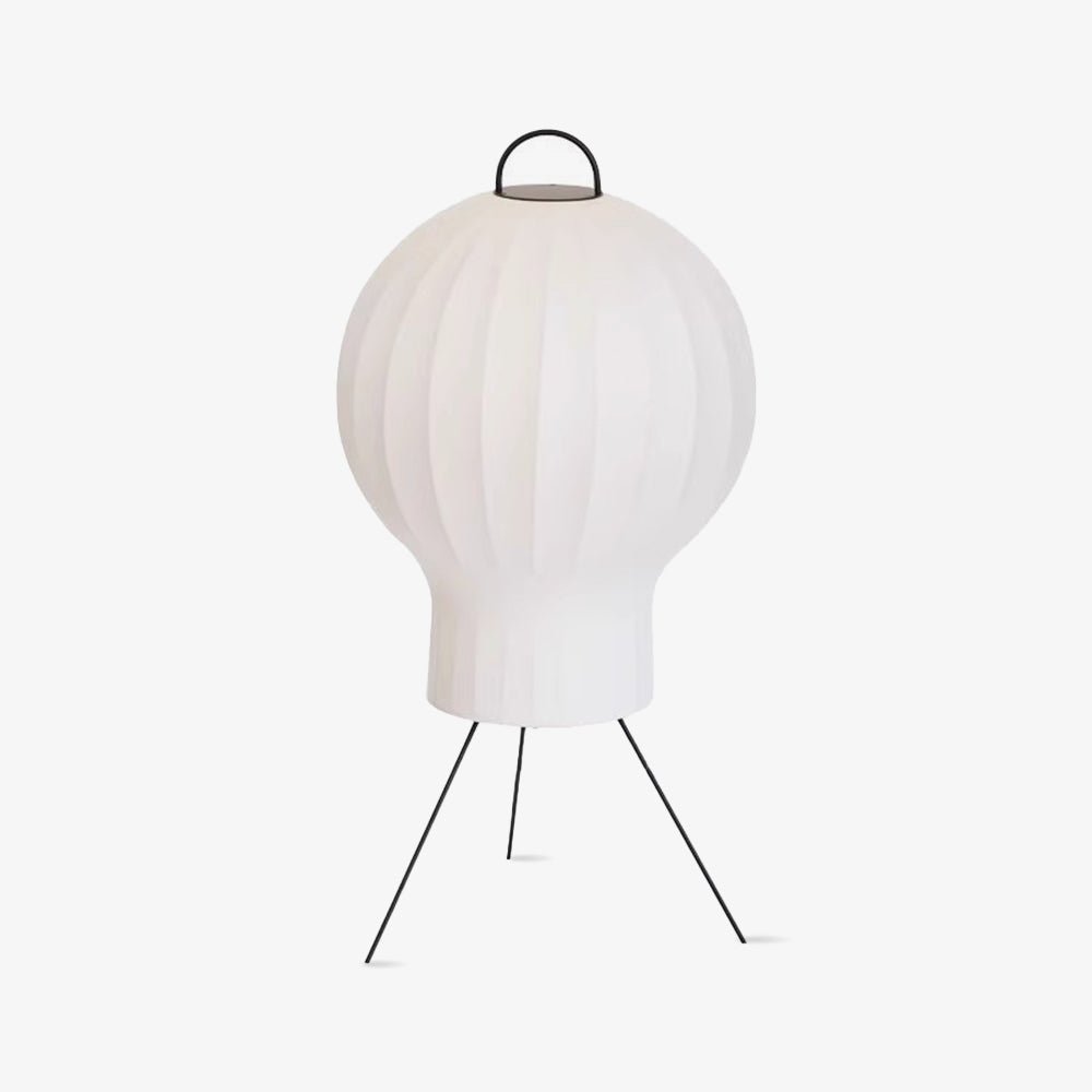 Balloon Stehleuchte aus Seide im minimalistischen Stil