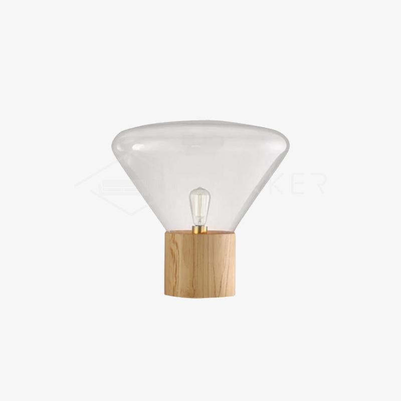 Sylirella Minimalistische Tischleuchte aus Holz