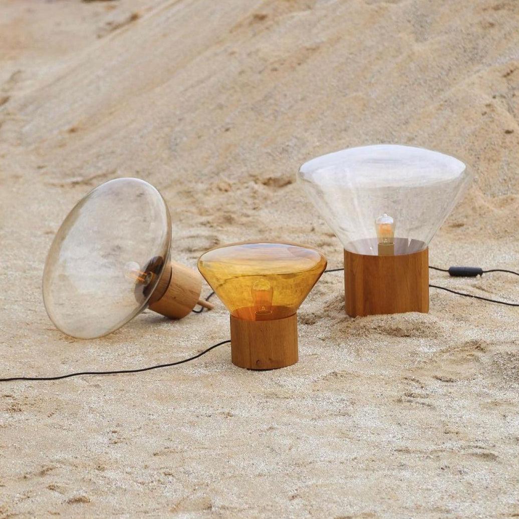Sylirella Minimalistische Tischleuchte aus Holz