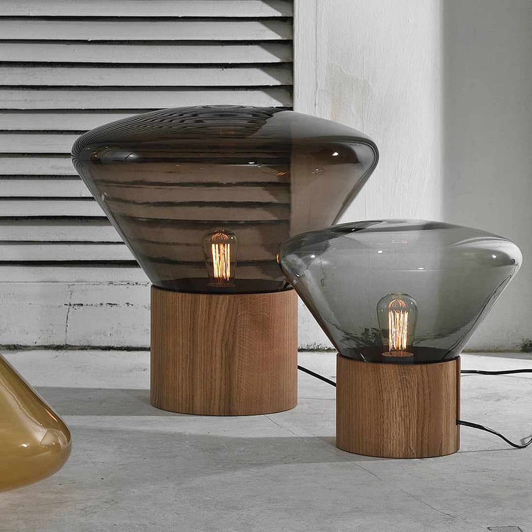 Sylirella Minimalistische Tischleuchte aus Holz