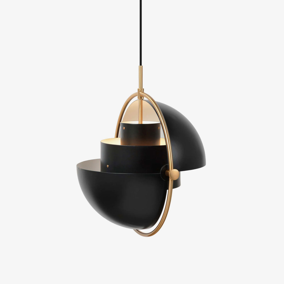 Miruaine Pendelleuchte Deformed Ball Golden