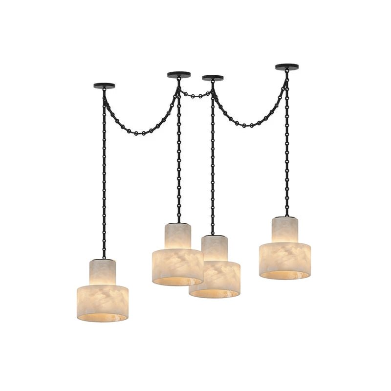Leocadie Multi-Tier Kettenzylinder-Pendelleuchte