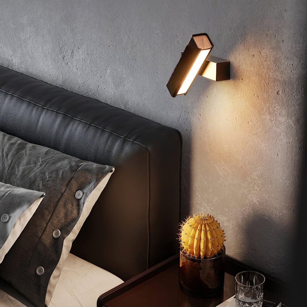Verstellbare Aluminium-Wandleuchte für Schlafzimmer und Wohnzimmer | Cielum