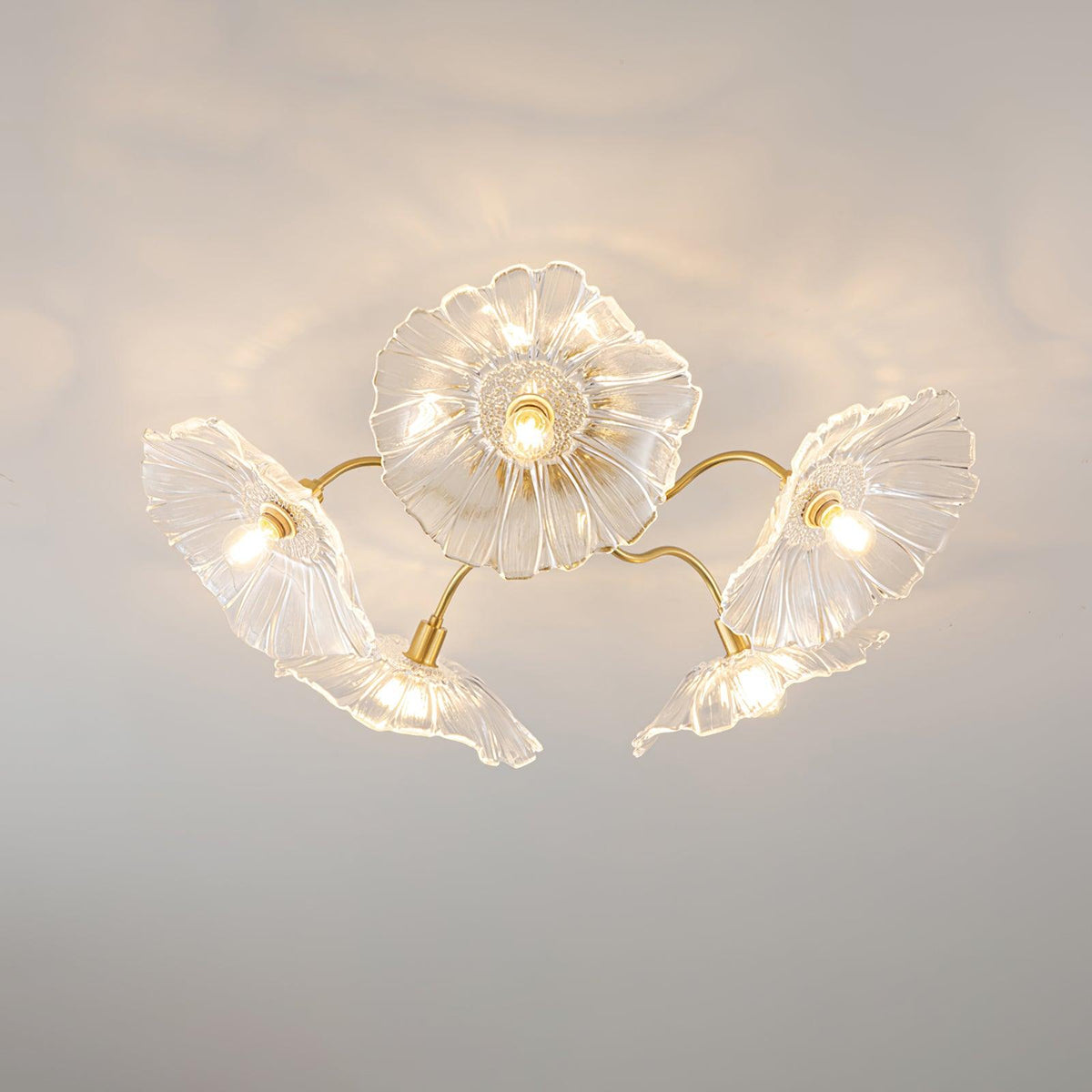 Ryne Deckenleuchte Glas
